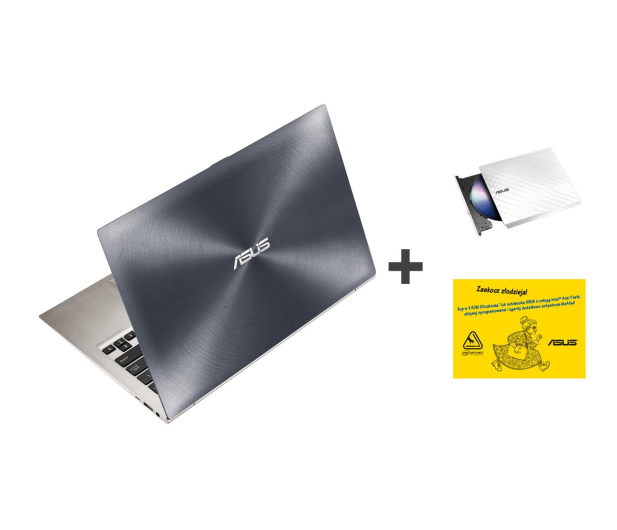 ASUS Zenbook UX21A-K1009V i7-3517U/4GB/256/7HP64+napęd - 82227 - zdjęcie